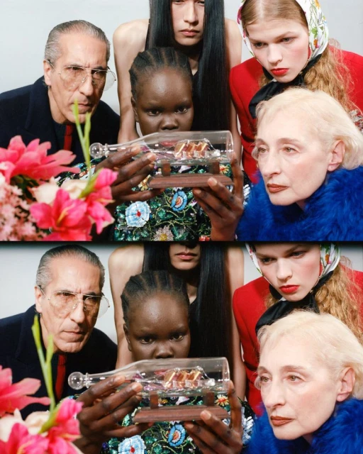 EN FAMILLE GUCCI AT THE TABLE