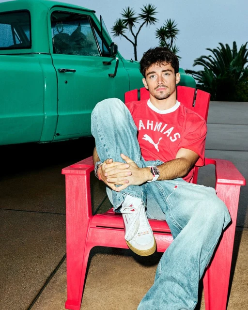 Charles Leclerc for Puma x Nahmias