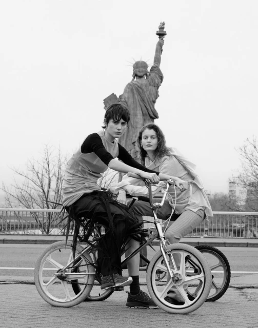 Cycling Through Paris