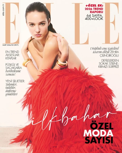 ELLE TURKEY MARCH 2026 COVER