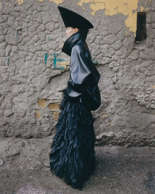 Jeanne Cadieu in Napoli, Italy