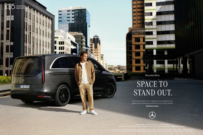 2026 Mercedes VLE Launch Campaign