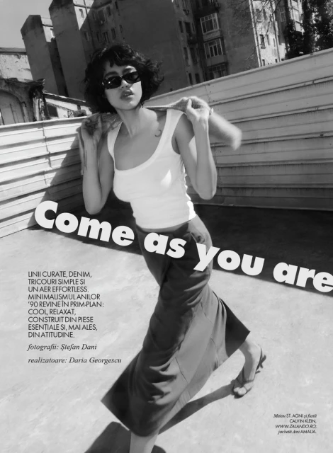 Come as you are for ELLE Romania