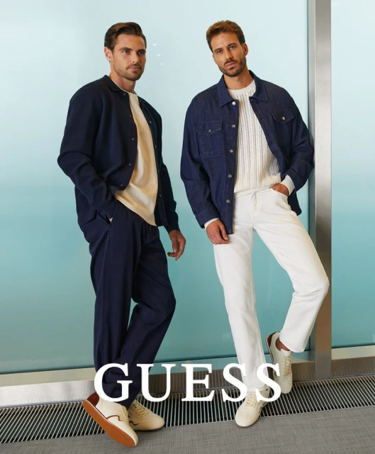 Statement fashion starts with GUESS ...