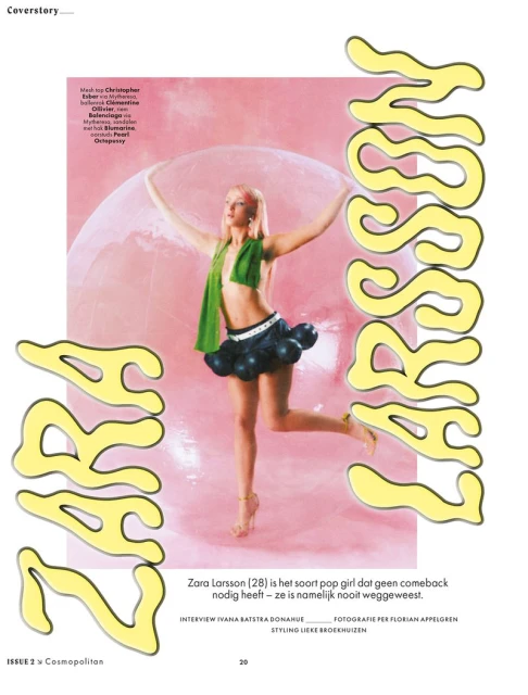Zara Larsson x Cosmopolitan Netherla ...