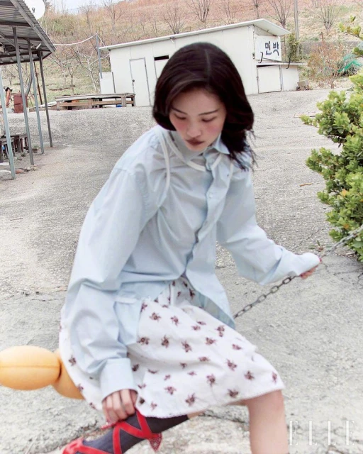 유채꽃이 만개한 어느 날