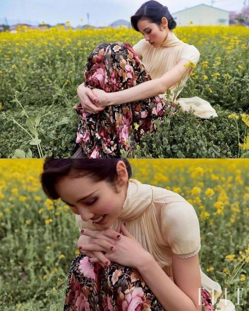 유채꽃이 만개한 어느 날