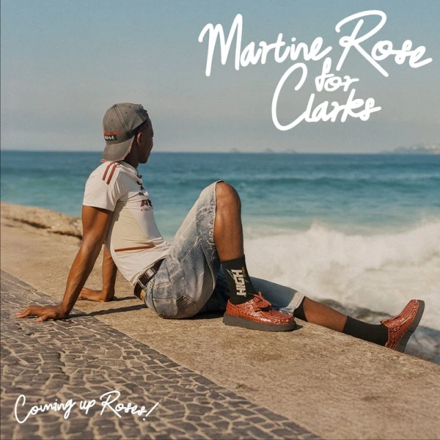 Martine Rose x Clarks S/S 25 'Coming up Roses'
