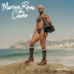 Martine Rose x Clarks S/S 25 'Coming up Roses'