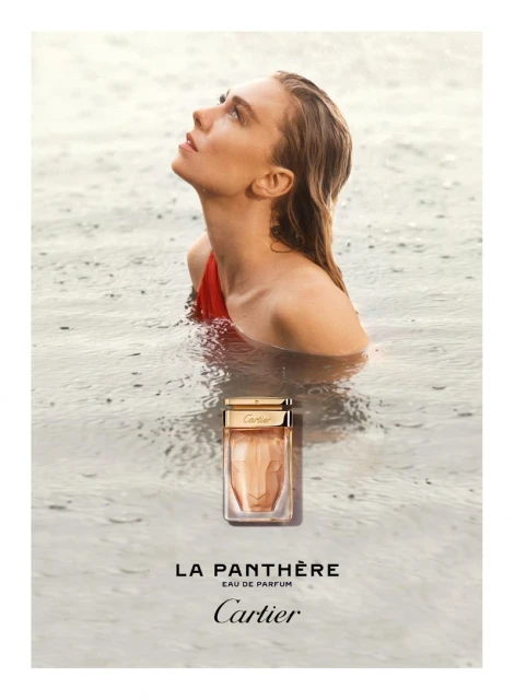 Vanessa Kirby for La Panthère Parfum