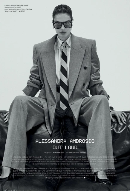 ALESSANDRA AMBROSIO OUT LOUD