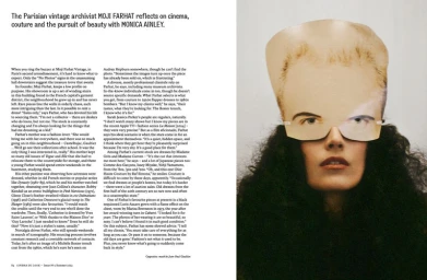 Fiction, Memory, Wardrobe for Cinema du Look