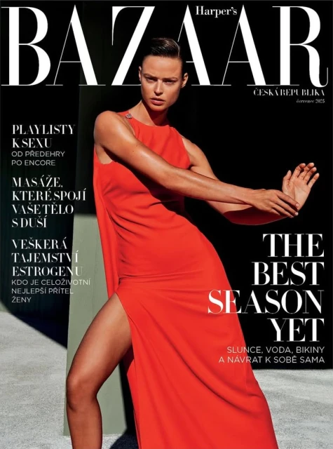 Harper's Bazaar Czech Republic July 2025 Cover