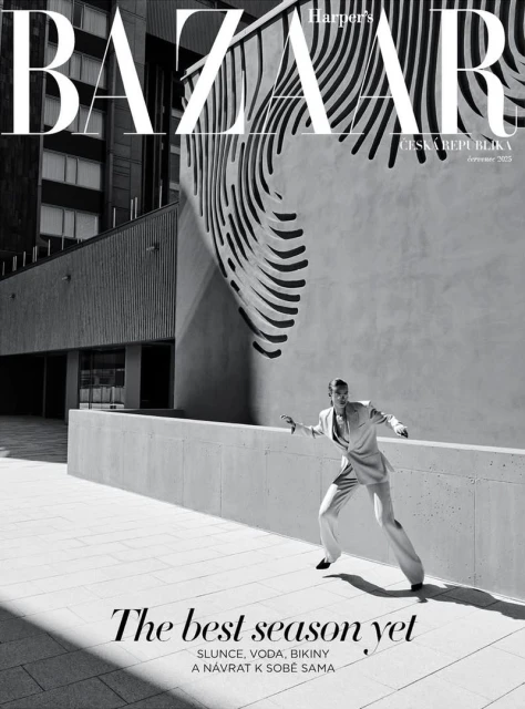 Harper's Bazaar Czech Republic July 2025 Cover