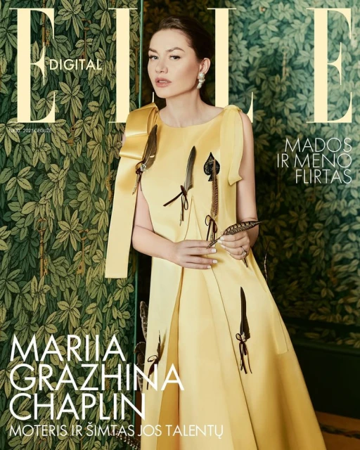 Elle Lithuania May 2025 Cover