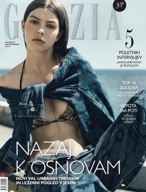 Grazia Slovenia August 2025 Cover