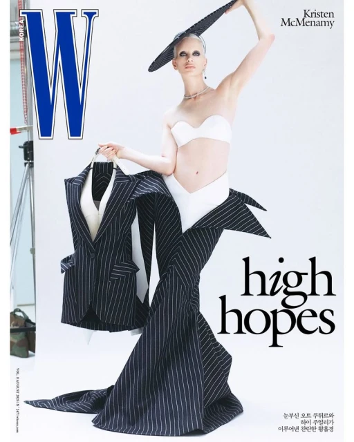 W Korea August 2025 Covers