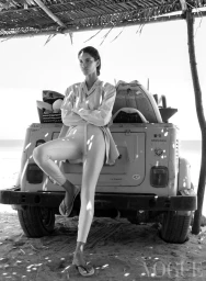 Daiane Sodre en la portada de Vogue: Un verano interminable