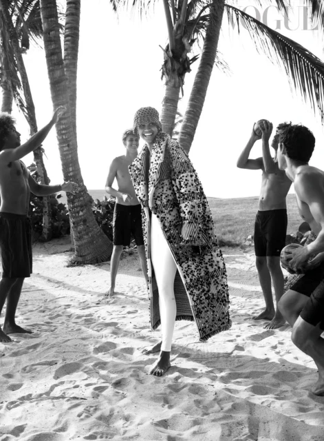 Daiane Sodre en la portada de Vogue: Un verano interminable