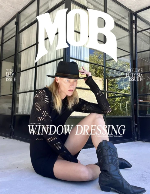 Mob Journal #56 Spring 2025 Cover by Linzie Sullivan
