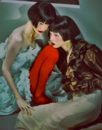 Vogue China 20th Anniversary Cover shoot