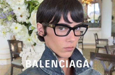 Balenciaga Eyewear's campaign