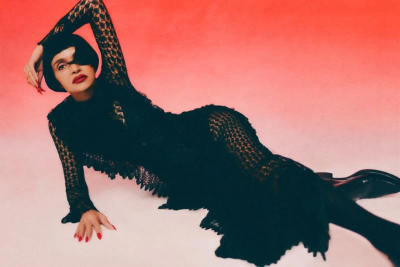 Farida Khelfa - Dior Red