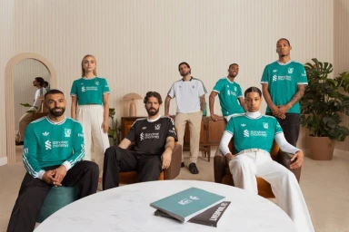 Liverpool FC 25/26 Third kit global campaign