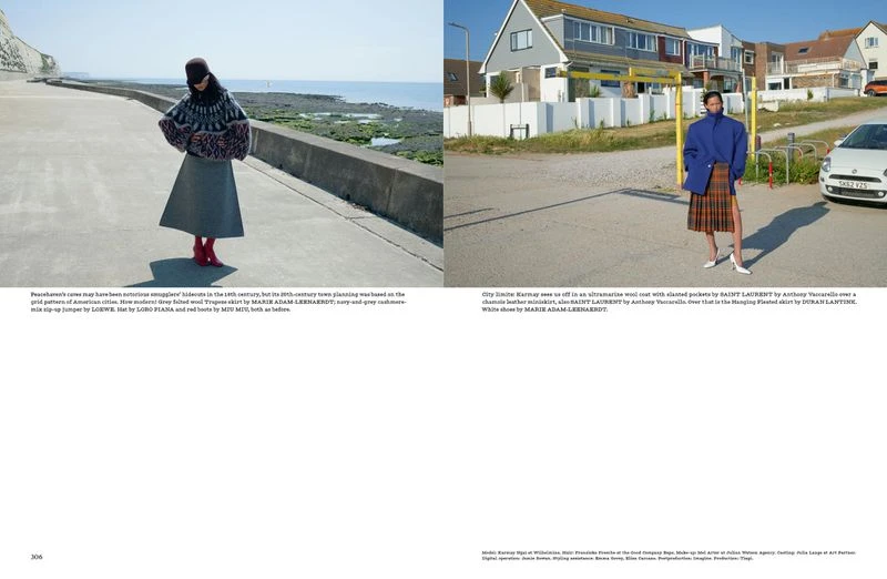 Going big on the beach in SCULPTURAL shapes with Karmay Ngai.