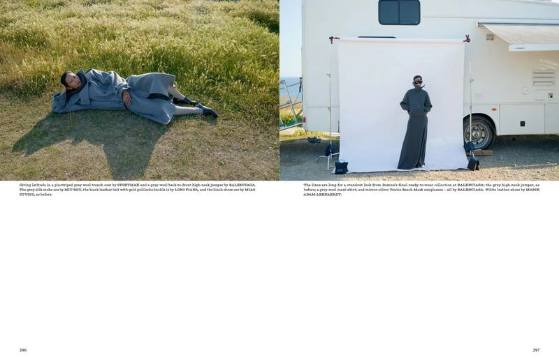 Going big on the beach in SCULPTURAL shapes with Karmay Ngai.