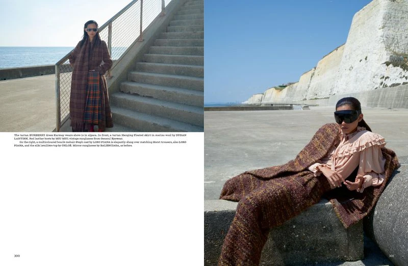 Going big on the beach in SCULPTURAL shapes with Karmay Ngai.